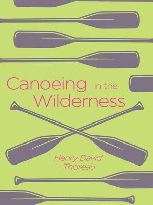 cover image of Canoeing in the Wilderness